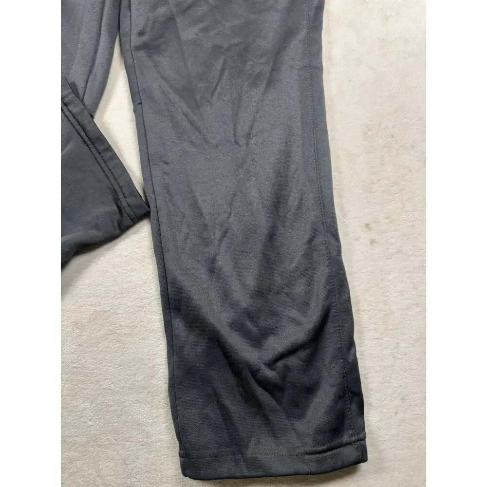 Nike Therma-FIT Boys Youth M Gray Athletic Training Sweatpants Swoosh
